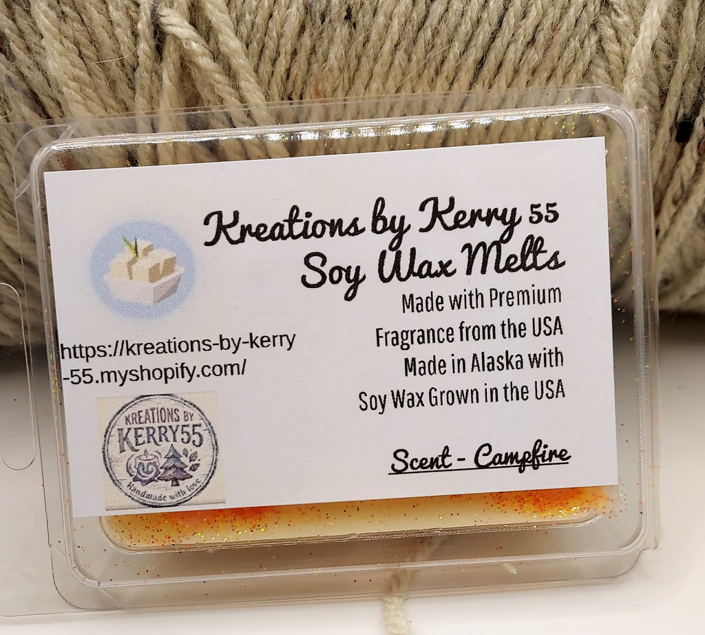 Cedarwood & Amber Soy Wax Melts – Hand-Poured in Alaska