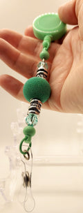 Unique Mint Green Badge Reel