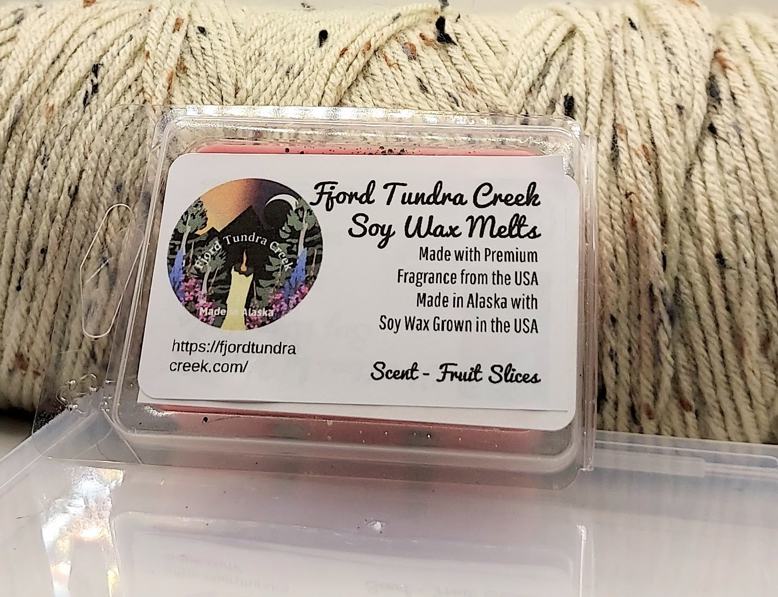 Fruit Slices Soy Wax Melts – Berry, Orange & Cream | Hand-Poured in Alaska