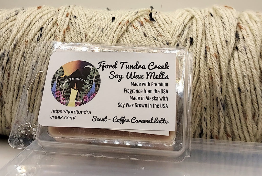 Caramel Coffee Latte Soy Wax Melts | Hand-Poured in Alaska
