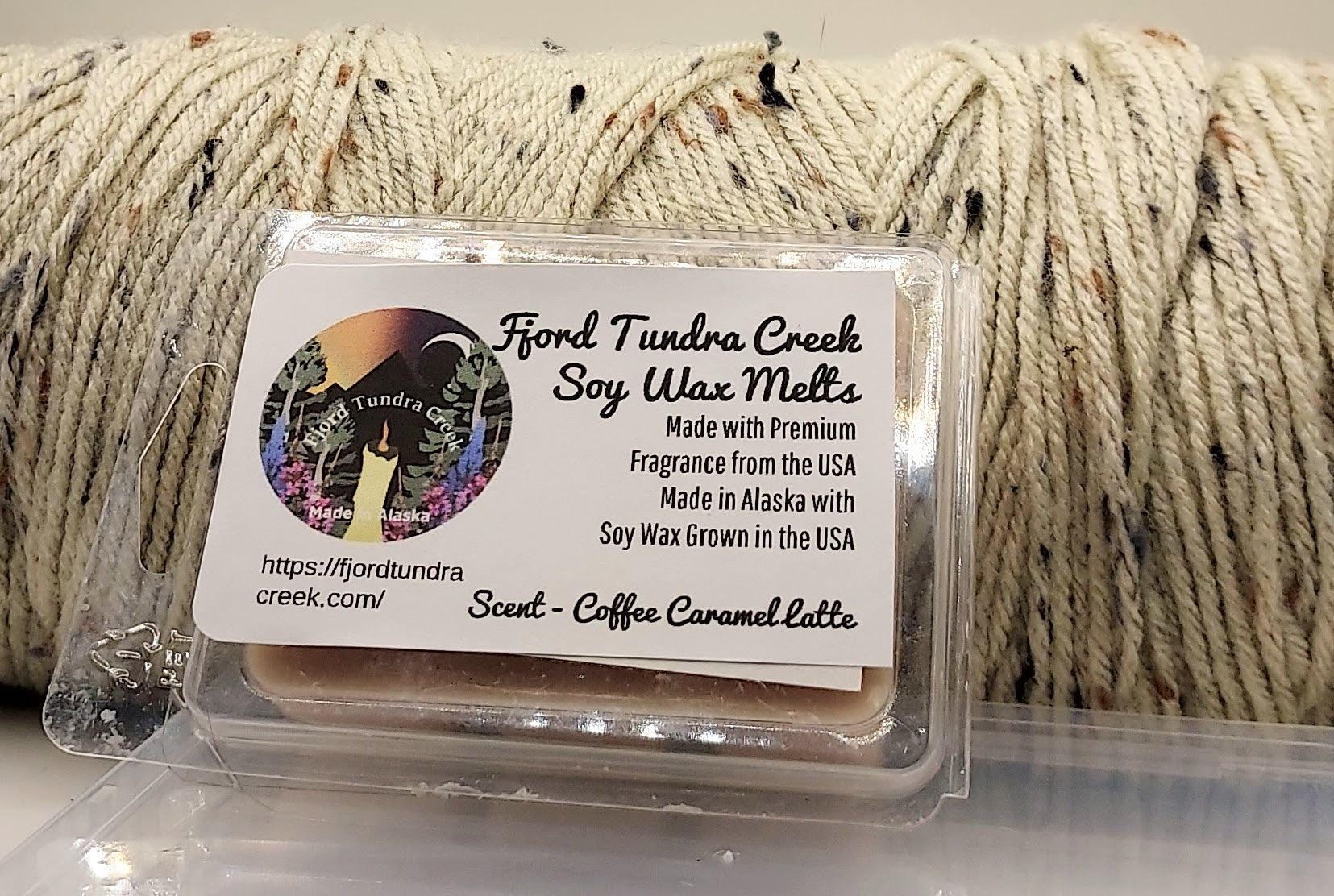 Caramel Coffee Latte Soy Wax Melts | Hand-Poured in Alaska